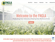 Tablet Screenshot of fngla.org